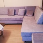 Köşe koltuk takımı döşeme