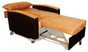 Soft Tekerlekli Ahşap Kolu Refakatçi Koltuğu